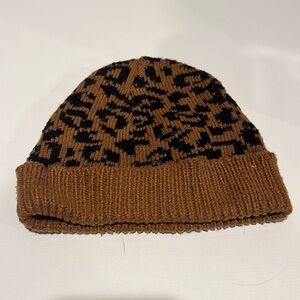 Old Navy Toddler Leopard Knit Hat